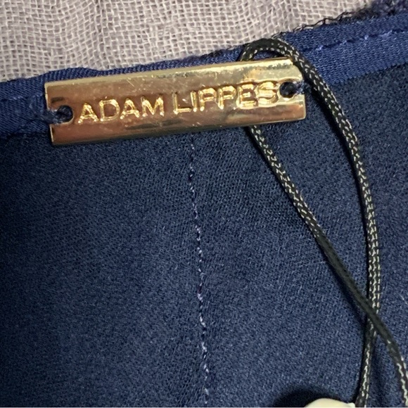 NWT Adam Lippes Blouse Blue Lace Size 12 - Picture 4 of 8